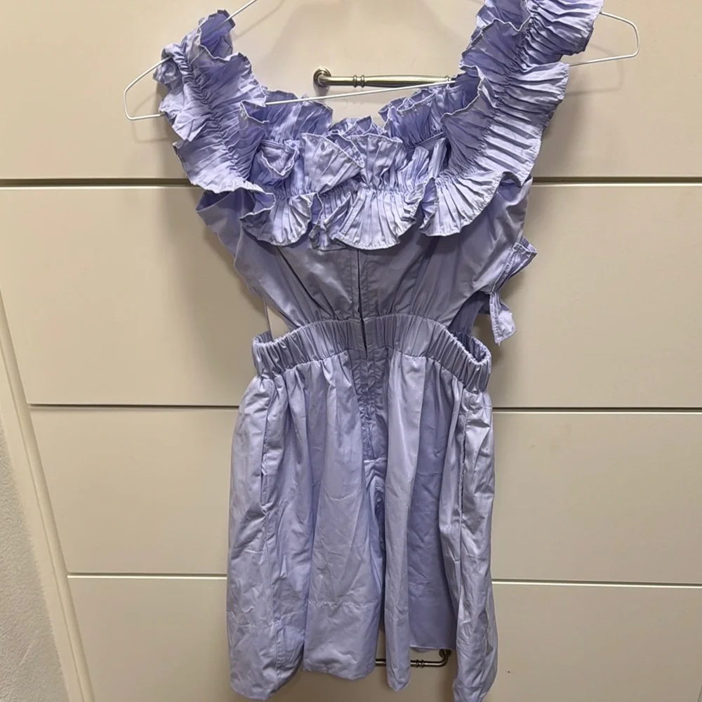 Lavender Ruffled Dress - Picture 2 of 4